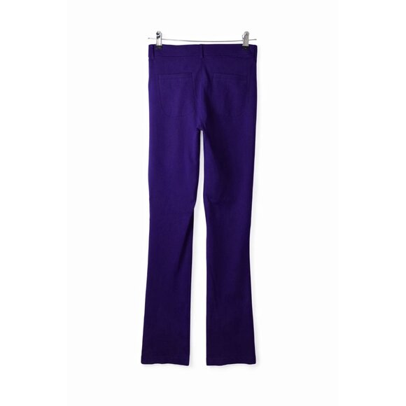 Betabrand Women's Purple Stretch 7 Pocket Yoga Pant, Aubergine, SP - Picture 5 of 8